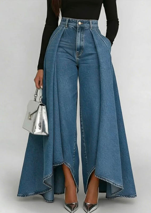 Casual Solid Color Straight Full Length Pants With Elastane Fabric Featuring Printing Craft For Everyday Wear