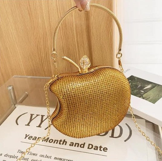 Women's Bag Popular Handbag Cell Phone Wallet Foreign Trade Small Bag Acrylic Bag Dinner Bag Diamond Chain Bag