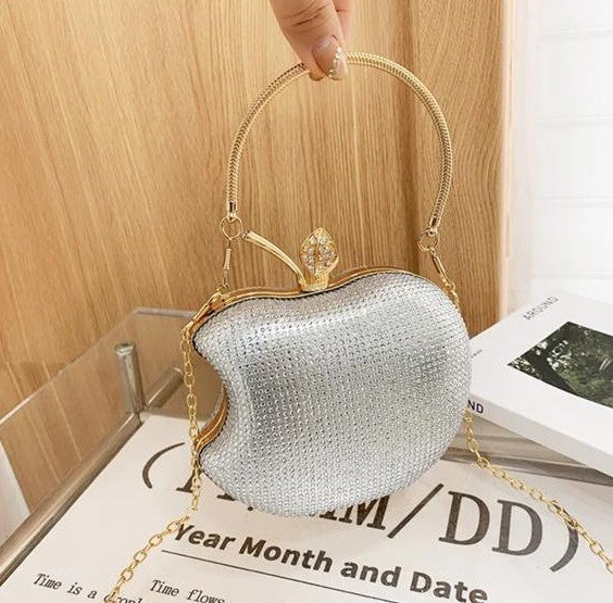 Women's Bag Popular Handbag Cell Phone Wallet Foreign Trade Small Bag Acrylic Bag Dinner Bag Diamond Chain Bag