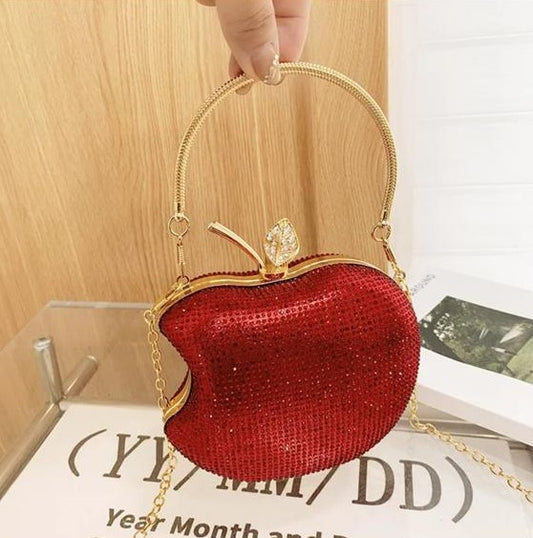 Women's Bag Popular Handbag Cell Phone Wallet Foreign Trade Small Bag Acrylic Bag Dinner Bag Diamond Chain Bag