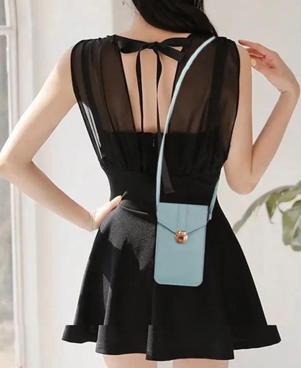 Mobile Phone Bag Touch Screen Hanging Bag For Mobile Phone Bag Women's 7-Inch Mini Satchel New Coin Purse