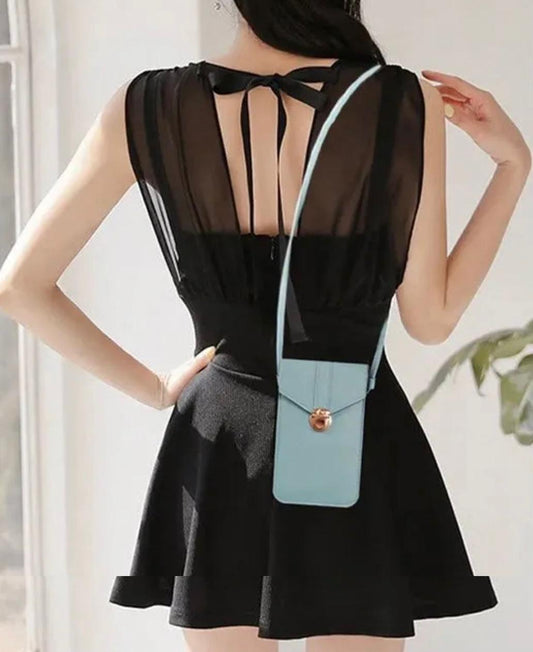 Mobile Phone Bag Touch Screen Hanging Bag For Mobile Phone Bag Women's 7-Inch Mini Satchel New Coin Purse