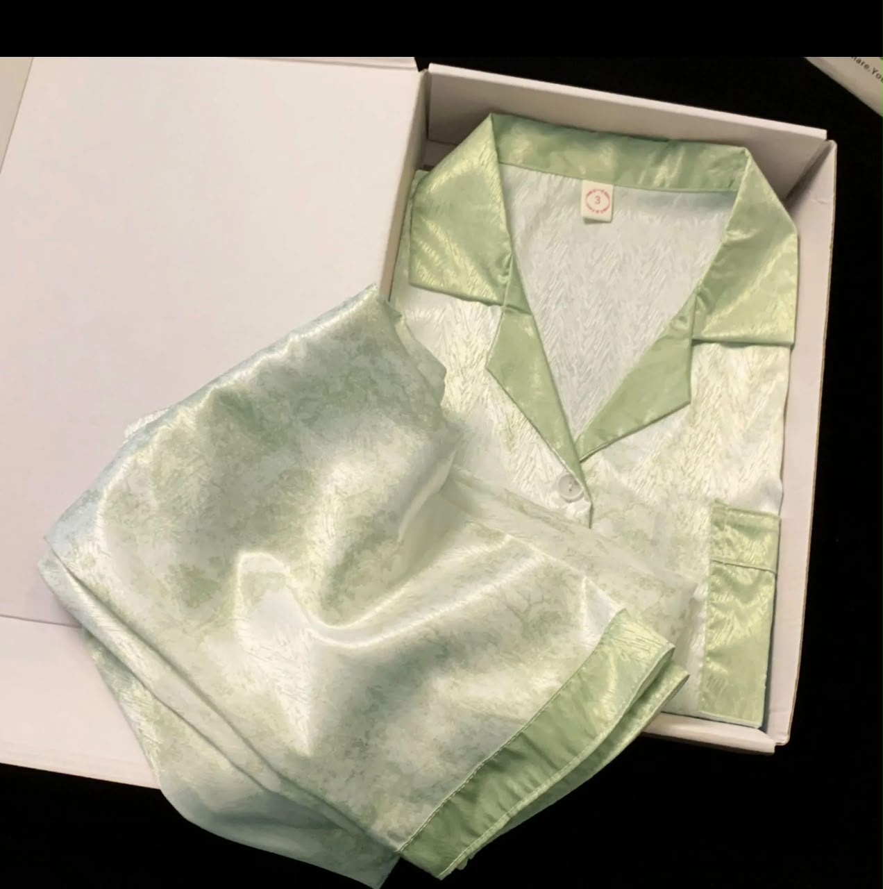 French Style Women's Plaid Pant Co-Ord Set In Imitated Silk, Ideal Pajamas For Spring