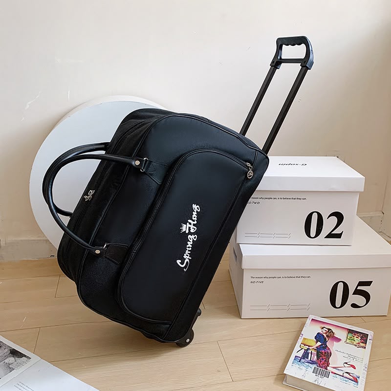 Unisex Oxford Travel Bag With Polyester Lining, Ideal For Casual Travel In Summer 2023