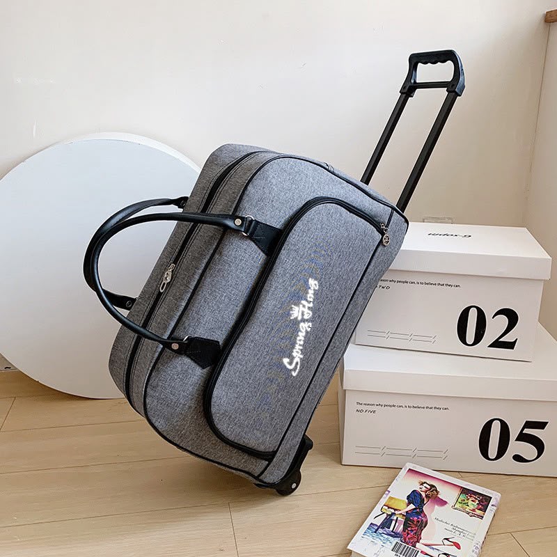 Unisex Oxford Travel Bag With Polyester Lining, Ideal For Casual Travel In Summer 2023
