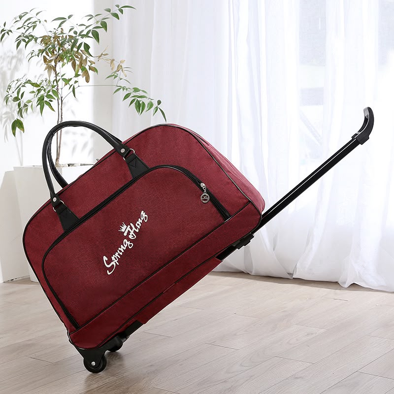 Unisex Oxford Travel Bag With Polyester Lining, Ideal For Casual Travel In Summer 2023