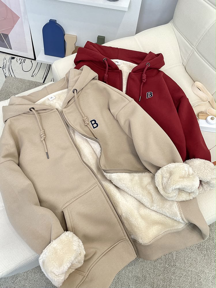 Casual Women's Long Sleeve Polyester Hoodie With Embroidery, Comfortable And Stylish
