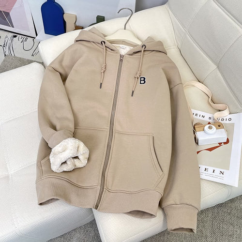 Casual Women's Long Sleeve Polyester Hoodie With Embroidery, Comfortable And Stylish