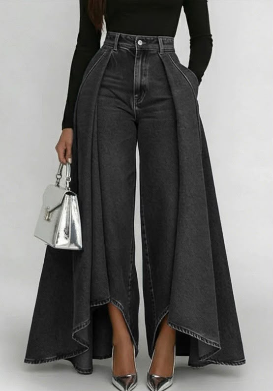 Casual Solid Color Straight Full Length Pants With Elastane Fabric Featuring Printing Craft For Everyday Wear