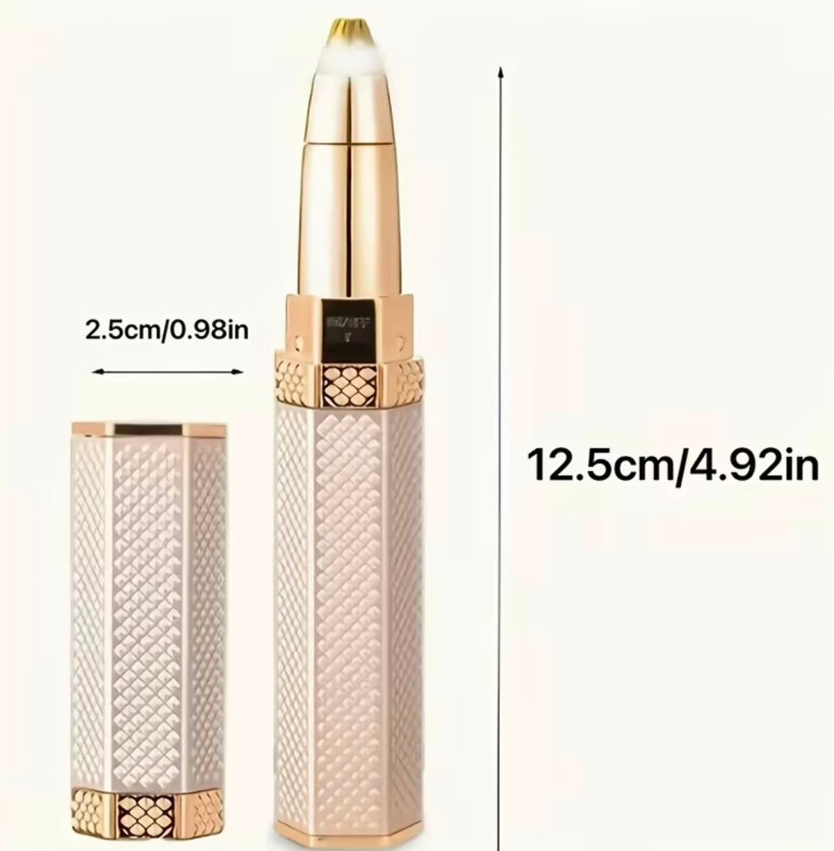 4 In 1 Facial Electric Shaver For Women Full Body Epilator Rechargeable Painless Eyebrow Nose Bikini Hair Trimmer